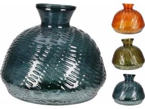 ΒΑΖΟ ΑΠΟ ΓΥΑΛΙ 18X14CM 3ΣΧΔ