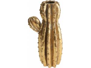 ΒΑΖΟ CACTUS ΧΡΥΣΟ 40CM
