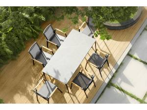 Aspen/D7-Anthracite Dining Set