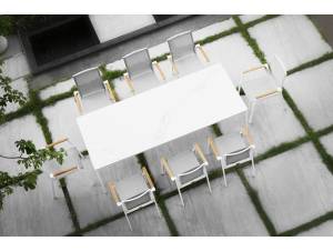 Aspen/D7-White Dining Set