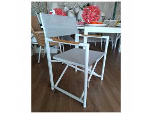 Πολυθρόνα σκηνοθέτη Αλουμινίου