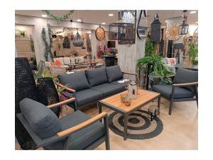 WOOD Set Σαλόνι κήπου Αλουμινίου- Teak