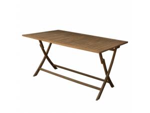 Teak Τραπέζι πτυσσόμενο,...