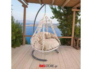 Κούνια κρεμαστή από κορδ΄όνι