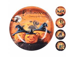 Πιατέλα Spooky Scene 4Σχδ 33cm