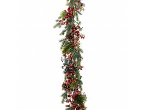 Παγωμένη πράσινη γιρλάντα...