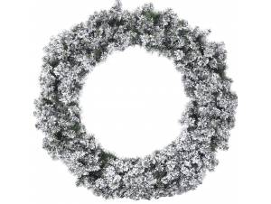 Χιονισμένο στεφάνι 120 εκ....