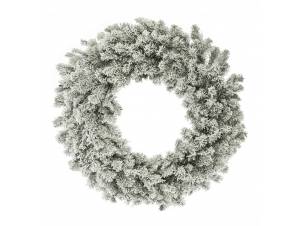 Χιονισμένο στεφάνι 70 εκ.