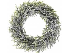 Χιονισμένο πλαστικό στεφάνι...