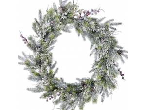 Χιονισμένο στεφάνι 55 εκ....