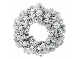 Χιονισμένο στεφάνι 50 εκ.
