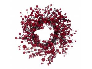 Στεφάνι με κόκκινα BERRIES...