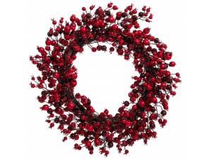 Στεφάνι με κόκκινα BERRIES...