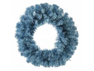 Στεφάνι 50 εκ. σιέλ PVC 100%