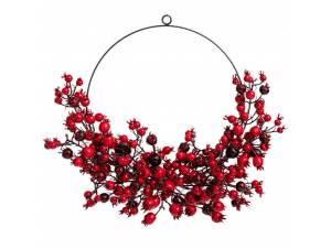 Στεφάνι με κόκκινα BERRIES...