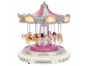 Ροζ πολυρεζίν καρουζέλ με...