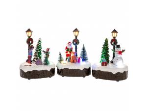 Σετ 3 σκηνικό με φως...