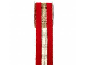 Κορδέλα .VELVET GLITTER NET...