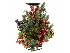 Παγωμένο πράσινο κηροπήγιο...