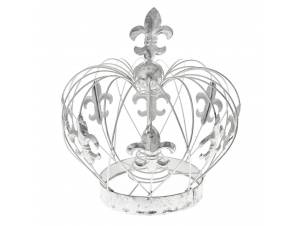 Ασημί μεταλλική κορώνα...