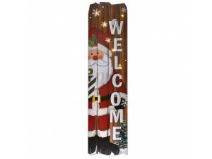 Ξύλινη πινακίδα αι Βασίλης...