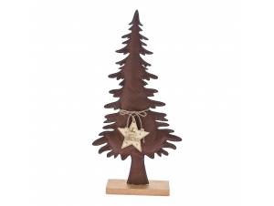 Καφέ δερμάτινο δέντρο με...