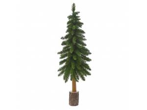 Πράσινο δένδρο σε ξύλινο...