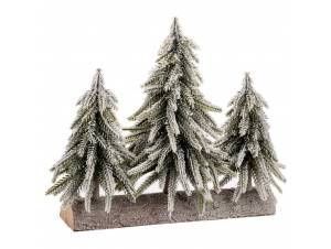 Τριπλό χιονισμένο δεντράκι...