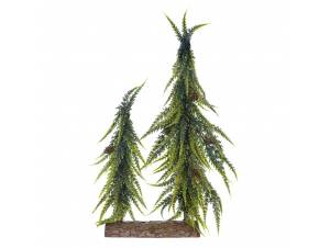 Δεντράκια διπλά με χρυσά...