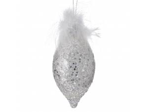 Ασημί γυάλινος σταλακτίτης...