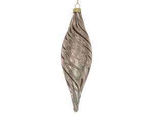 Σετ 4 ασημί γυάλινη μπάλα...