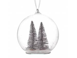 Σετ 4 μπάλα στολισμένη...