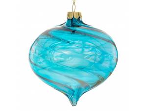 Σετ 4 γαλάζια ιριδίζουσα...