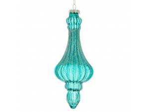 Σετ 4 τουρκουάζ γυάλινος...