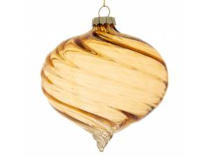 Σετ 4 μελί γυάλινη μπάλα...