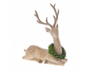 Πολυρεζίν καφέ τάρανδος με...