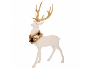 Λευκό πολυρεζίν ελάφι με...