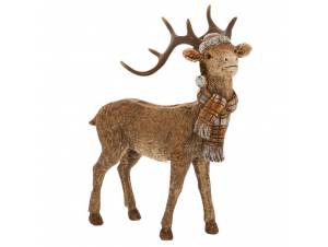 Καφέ όρθιο πολυρεζίν ελάφι...