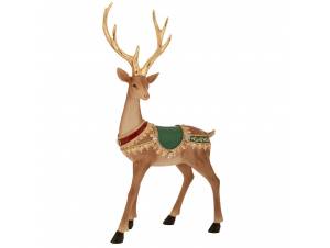 Καφέ πολυρεζίν όρθιο ελάφι...