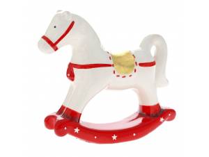 Άσπρο κόκκινο κεραμικό...