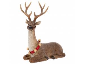 Καφέ πολυρεζίν όρθιο ελάφι...