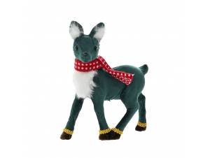 Πράσινο ελαφάκι με γούνα...