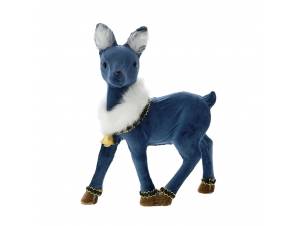 Μπλε ελαφάκι με γούνα...