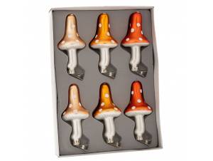 Σετ 6 πολύχρωμα γυάλινα...