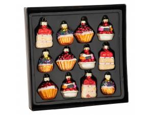 Σετ 12 πολύχρωμο γυάλινο...