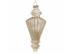 Ασημί γυάλινο κρεμαστό...