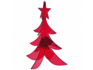 δέντρο 30 εκ..3D μπορντό...