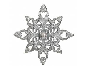 Ασημί χιονονιφάδα κρεμαστό...