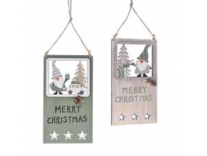 Σετ 2 πράσινο γκρι ξύλινο...