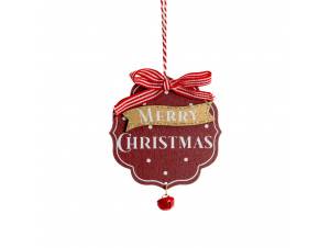 Κόκκινη ξύλινη κρεμαστή...